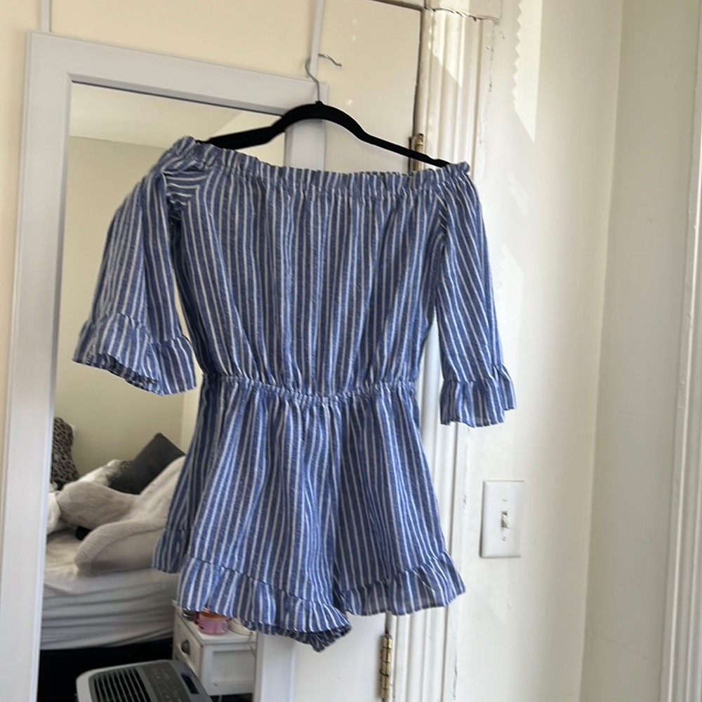 Off the shoulder romper